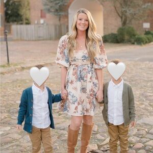 Abercrombie Emerson Puff Sleeve Dress